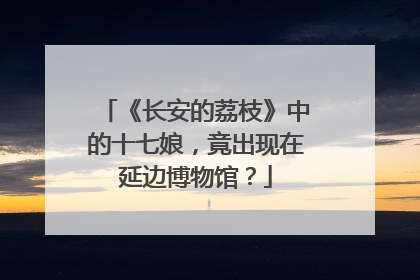 《长安的荔枝》中的十七娘，竟出现在延边博物馆？