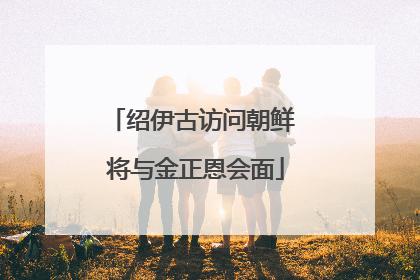 绍伊古访问朝鲜 将与金正恩会面