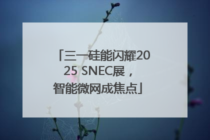 三一硅能闪耀2025 SNEC展，智能微网成焦点