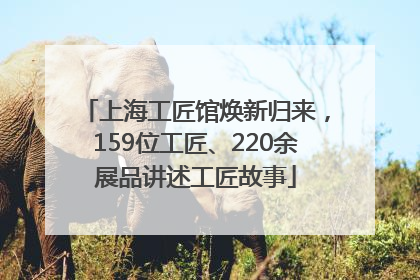 上海工匠馆焕新归来，159位工匠、220余展品讲述工匠故事