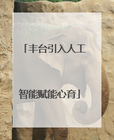 丰台引入人工智能赋能心育