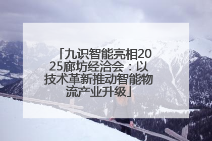 九识智能亮相2025廊坊经洽会：以技术革新推动智能物流产业升级