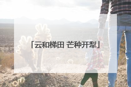 云和梯田 芒种开犁