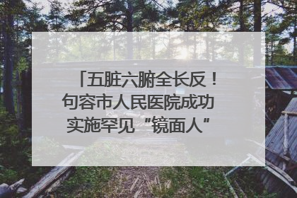 五脏六腑全长反！句容市人民医院成功实施罕见“镜面人”肝癌根治术