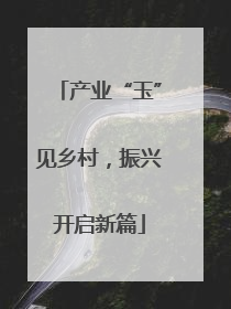 产业“玉”见乡村，振兴开启新篇