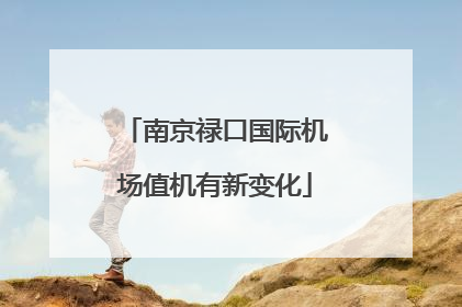 南京禄口国际机场值机有新变化