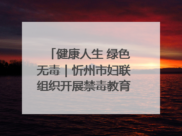 健康人生 绿色无毒｜忻州市妇联组织开展禁毒教育参观学习并开展主题党日活动