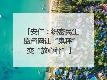 安仁：织密民生监督网让“鬼秤”变“放心秤”