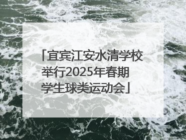 宜宾江安水清学校举行2025年春期学生球类运动会