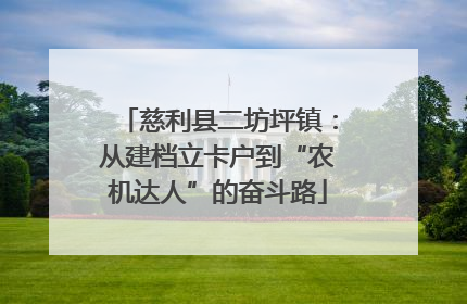 慈利县二坊坪镇：从建档立卡户到“农机达人”的奋斗路