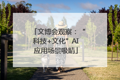 文博会观察：“科技+文化”AI应用场景吸睛