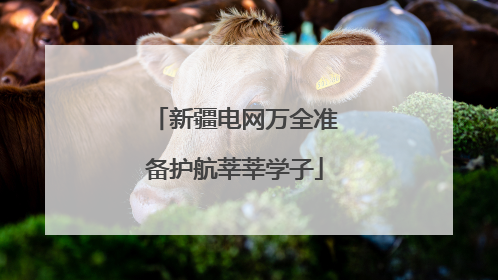 新疆电网万全准备护航莘莘学子
