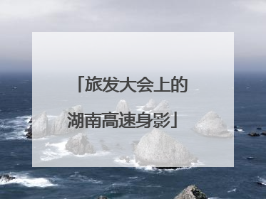 旅发大会上的湖南高速身影