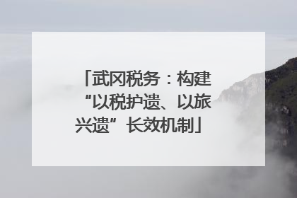 武冈税务：构建“以税护遗、以旅兴遗”长效机制