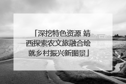 深挖特色资源 靖西探索农文旅融合绘就乡村振兴新图景