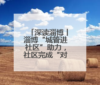 深读淄博丨淄博“城管进社区”助力，社区完成“对象”到“主体”蜕变！