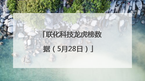 联化科技龙虎榜数据（5月28日）