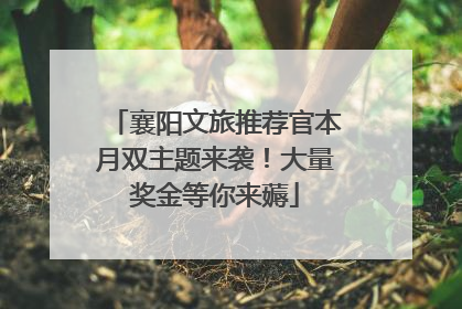 襄阳文旅推荐官本月双主题来袭！大量奖金等你来薅