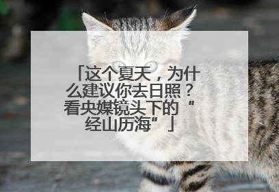 这个夏天，为什么建议你去日照？看央媒镜头下的“经山历海”