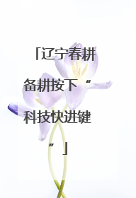 辽宁春耕备耕按下“科技快进键”