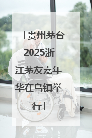 贵州茅台2025浙江茅友嘉年华在乌镇举行