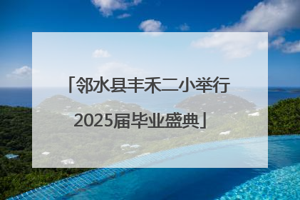 邻水县丰禾二小举行2025届毕业盛典