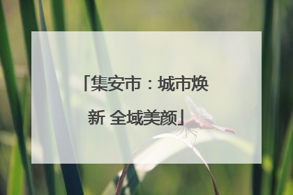 集安市：城市焕新 全域美颜