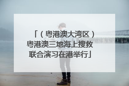 （粤港澳大湾区）粤港澳三地海上搜救联合演习在港举行
