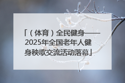 （体育）全民健身——2025年全国老年人健身秧歌交流活动落幕